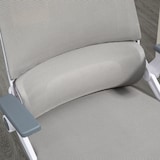 thumbnail of Vinsetto silla de oficina de malla silla de escritorio giratorio altura y reposacabezas ajustable con reposabrazos carga 120 kg 58x61x102-119 cm