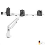 thumbnail of Novus Clu Plus X3 C Monitorhalterung für 3 Monitore (993+2011+000), weiß