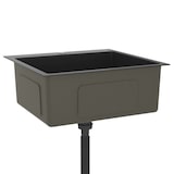 thumbnail of vidaXL Gootsteen handgemaakt roestvrij staal zwart