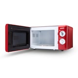 thumbnail of Microondas Retro 20L Sin Grill 700W Rojo