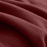 thumbnail of Polar Fleecedecke 130x160 OEKO-TEX ca. 400g Gewicht, mit Antipilling & Kettelrand - Farbe rot weinrot