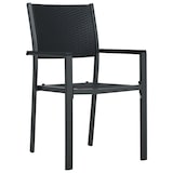 thumbnail of Helloshop26 - Juego de comedor de jardín exterior negro de 5 piezas 02_0013839