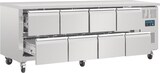thumbnail of Polar Serie U GN-Kühltisch mit 8 Schubladen 616L