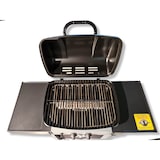 thumbnail of Barbecue a gas con pietra lavica e due bruciatori con coperchio La Pampa