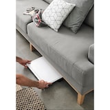 thumbnail of KITHOME - Mesa Plegable Auxiliar con Altura Ajustable, 43x43x63/68/73cm, Blanco