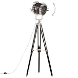 thumbnail of vidaXL Stativlampe Schwarz Mango Massivholz 171 cm