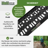 thumbnail of TRUTZHOLM 1 x Auffahrrampe klappbar 228 cm Traglast 340 kg Alu schwarz gelocht Motorradrampe Verladerampe