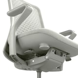 thumbnail of Sedia da ufficio / Sedia girevole VERVIO Schienale 3D in tessuto a rete / Seduta in tessuto bianco hjh OFFICE