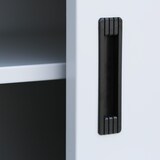 thumbnail of Lüllmann® Schiebetürenschrank, 2 OH, 750 x 800 x 450 mm, signalweiß