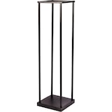 thumbnail of Contenitore per legna in metallo - 31,5 x 31,5 x 115 cm - Contenitore per legna da ardere - Nero