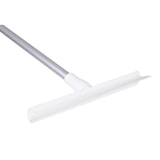 thumbnail of Profi Industrie Hygiene Wasserschieber Wasserabzieher 40cm Breit weiß mit Stiel Aluminiumstiel 145cm Lang einteilig Gummi Abzieher