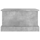 thumbnail of vidaXL Truhe Betongrau 50x30x28 cm Holzwerkstoff
