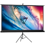 thumbnail of 4goodz HD Beamer Projectiescherm Staand 100 inch 16:9 - 221 x 124 cm - 4K rolscherm - Zwart