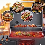 thumbnail of TAINO HERO XL Smoker BBQ GRILLWAGEN Holzkohle Grill Standgrill Räucherofen Kohle