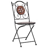 thumbnail of vidaXL 3-tlg. Bistro-Set Mosaik Keramik Terrakotta
