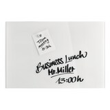 thumbnail of Magnetoplan Design Glas-Magnettafel Glasboard - 60x40cm - magnetisch und beschreibbar- Weiß - Glas - rahmenlos