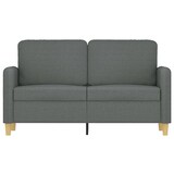 thumbnail of vidaXL 2-Sitzer-Sofa Dunkelgrau 120 cm Stoff
