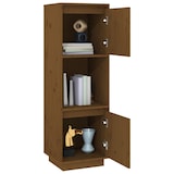 thumbnail of Helloshop26 - Buffet bahut commode armoire meuble de rangement organisateur cuisine salle de séjour salon haut 38 x 35 x 117 cm bois 02_0034754