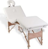 thumbnail of Helloshop26 - 4-teiliger klappbarer Massagetisch mit cremeweißem Holzrahmen 02_0001878