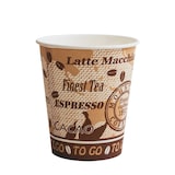 thumbnail of 1000x Hartpapierbecher "Coffee to go" für Heißgetränke, 100ml