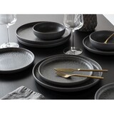 thumbnail of CreaTable Uno Volcano Dark Tellerset 12-tlg Steinzeug