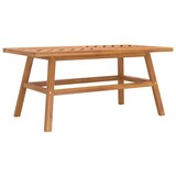 thumbnail of Mesa de centro madera maciza acacia 100x50x45 cm