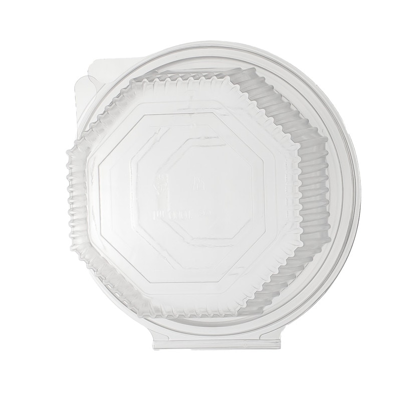 DayBays 2000 Stk. Haushaltsbox PP 375 ml 144x140x51 mm 8 Eckig Salat-Box R8 mit anhängendem Deckel