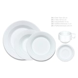 thumbnail of MÄSER servies 120 st. wit