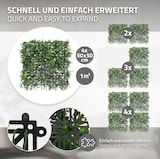 Grüne Wandpaneele zum einfachen Erweitern.