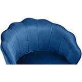 thumbnail of Fauteuil Rosita Fluweel blauw