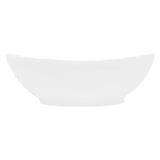 thumbnail of ECD Germany Aufsatzwaschbecken Keramik Weiß 590 × 390 × 200 mm, oval – inkl. Ablaufgarnitur