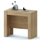 thumbnail of Tavolo Consolle Allungabile 3 Metri 14 Posti Salvaspazio Multiposizione Design Moderno Elegante Consolle Per Casa Ufficio 78 x 51 x 90 cm Rovere