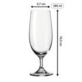 thumbnail of Luxentu Biertulpe Pilsglas 360 ml - 65. Jubiläum