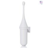 thumbnail of *SALE* Toilettenbürste Designer Blanc, Wandmontage, hängend, geschlossen, verschiedene Designs : Farbe - Weiß (unverchromt)