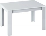thumbnail of Dmora Ausziehbarer Tisch Midland, Ausziehbare Konsole für Esszimmer, Ausziehbarer Küchentisch mit Verlängerung, 140/190x90h78 cm, Weiß