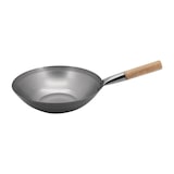 thumbnail of Wok en acier doux Vogue 33 cm