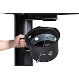 thumbnail of Tarrington House Holzkohlegrill Calgary, Grillfläche Ø 54 cm, Seiten- und Untenablage, fahrbar, Stahl/Eukalyptusholz, schwarz