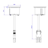 thumbnail of BACHMANN PIX 1xCEE7/3 0,2m GST18 RAL9010