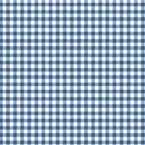 thumbnail of Nappe en toile cirée carreaux bleu – Ronde Ø 110 cm – Livraison roulée sur tube