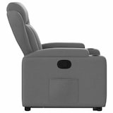 thumbnail of Fauteuil inclinable Gris foncé Tissu Modèle Selvina