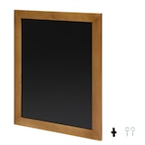 thumbnail of Securit® Quadro de Parede "Universal" - Madeira com acabamento teca lacada - Kit de montagem incluído - 30x40cm