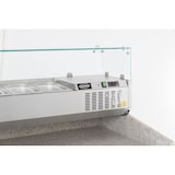 thumbnail of Combisteel Aufsatzkühlvitrine 1600 mm – 7x 1/3 GN, statische Kühlung