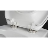 thumbnail of Wand WC Weiß Tiefspüler spülrandlos mit Softclose Sitz
