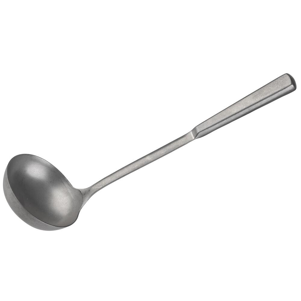 APS 75924 Soeplepel -CLASSIC- Ø 9 cm, handvat: 24 cm, 18/0 roestvrij staal, 0,1 liter, vintage look