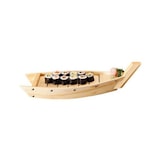 thumbnail of MONOUSO - Houten Sushi boot Bediening dienblad 44x13x11cm (1 stuk)