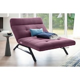 thumbnail of KAWOLA tumbona AMERIVA sillón Relax tumbona Maxi Terciopelo base púrpura negro