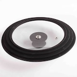 thumbnail of Tapa de sartén, ollas, cacerolas multidiámetro Universal con Borde de Silicona y Cristal con válvula de Vapor – Duroteck