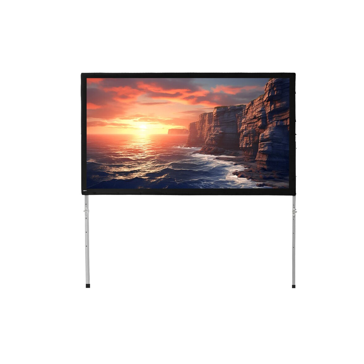 celexon Faltrahmen Leinwand Mobil Expert 203 x 127 cm, Frontprojektion