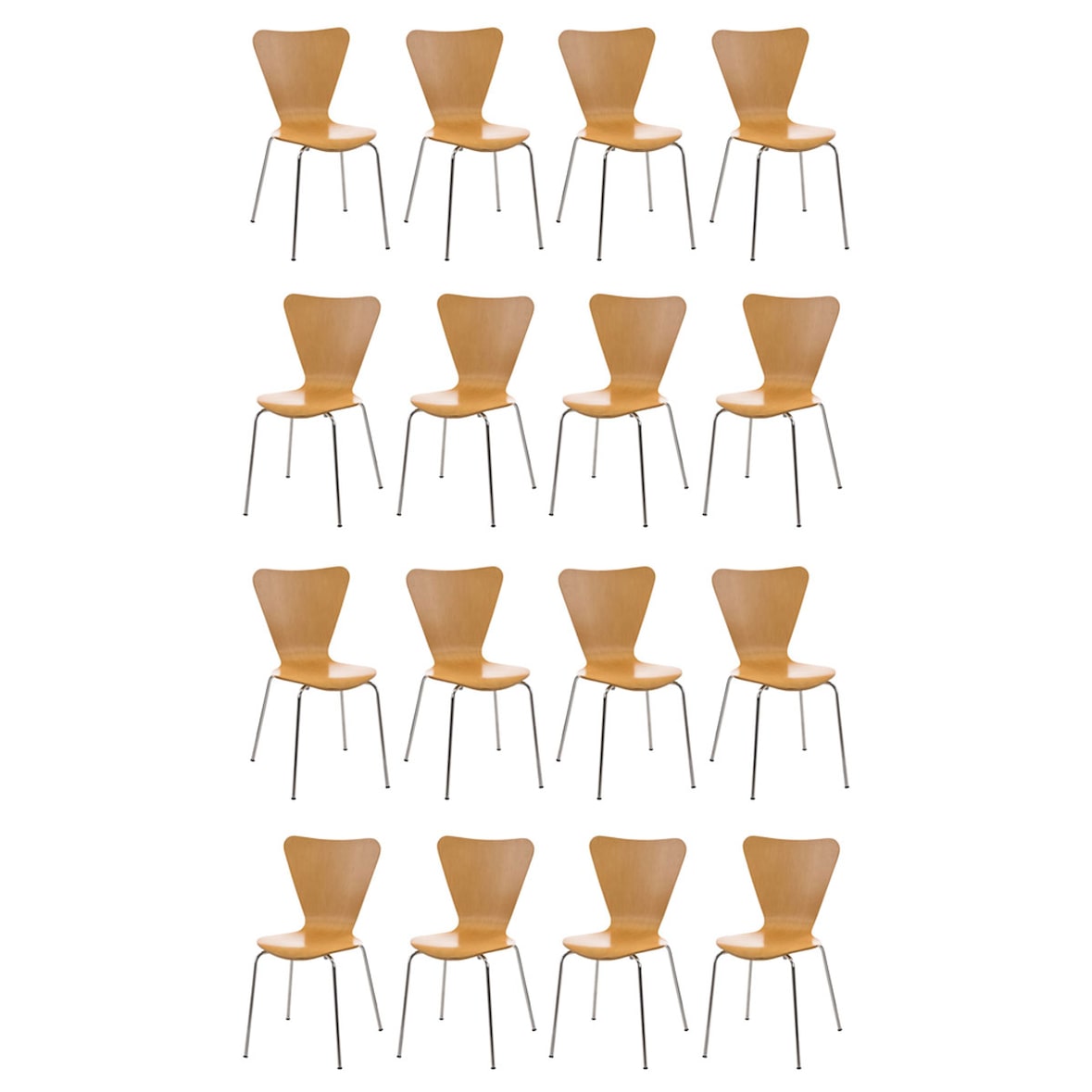 16 x Konferenzstuhl Calisto natura