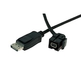 thumbnail of BACHMANN Keystone Mini Displayport/Displayport, zwart